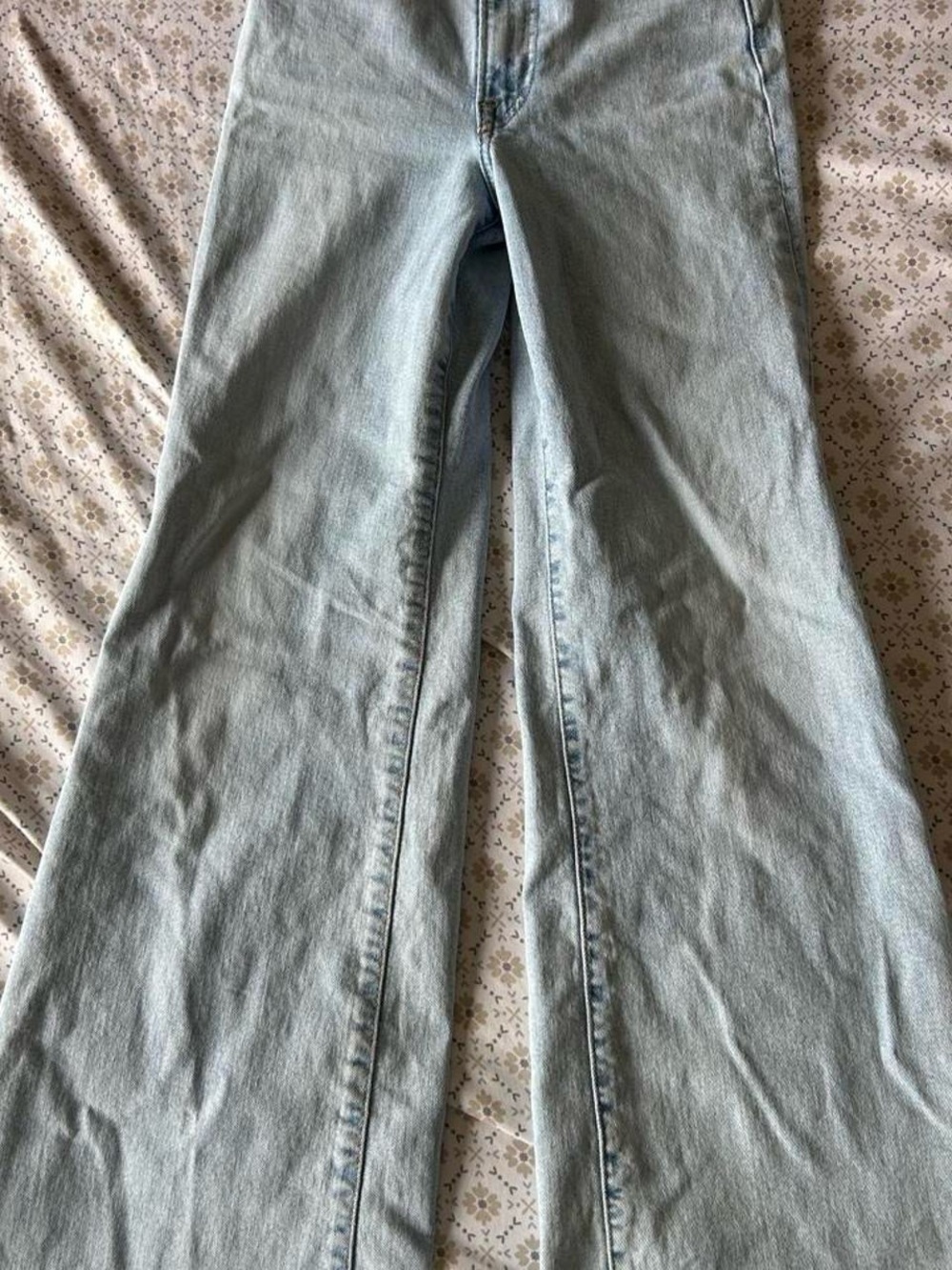 Levi's Light Blue Wide Leg Flare Jeans